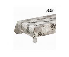 Tovaglia damasco grigia by Loomin Bloom