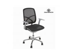 Sedia ufficio reticolato nera by Craften Wood