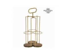 Portabottiglie per 3 bottiglie - Art & Metal Collezione by Bravissima Kitchen