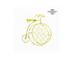 Portabottiglie di metallo biciletta by Bravissima Kitchen