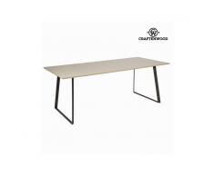 Tavolo sala da pranzo liv moka grigio - Modern Collezione by Craften Wood