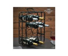 Portabottiglie in Metallo Valise Bravissima Kitchen