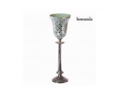 Candelabro mosaico bianco - Alhambra Collezione by Homania