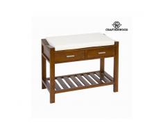 Panchina con cuscino e cassetti - Franklin Collezione by Craften Wood