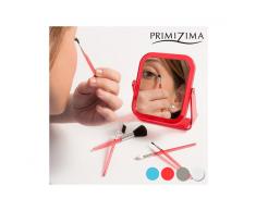 Specchio con Pennelli per il Trucco Primizima (6 pezzi)
