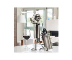 Portabottiglie Metallico Golfista