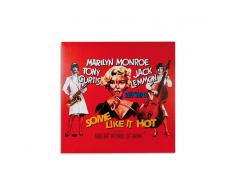 Quadro Poster di Cinema Marilyn Monroe Some Like it Hot 60 x 60