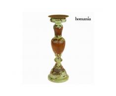 Candelabro di legno rustico by Homania