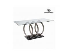 Tavolo sala da pranzo circles acciaio by Craften Wood