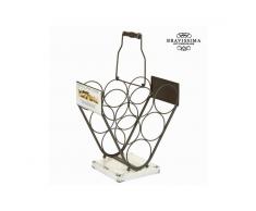 Portabottiglie triangolare - Art & Metal Collezione by Bravissima Kitchen
