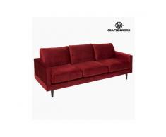 Divano a 3 posti bordeaux cos by Craftenwood