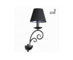Lampada da terra aplique a muro nera by Shine Inline