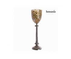 Candelabro mosaico dorato - Alhambra Collezione by Homania