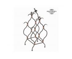 Portabottiglie metallo 3 bottiglie - Art & Metal Collezione by Bravissima Kitchen