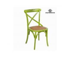 Sedia legno schienale a x by Craften Wood