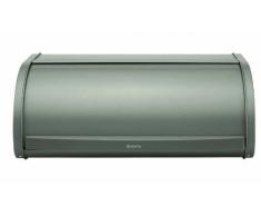 Brabantia 288340 Portapane in Acciaio, Apertura a Scomparsa, Platinum