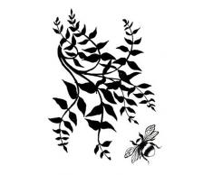Creative Expressions - Timbro, soggetto: il giardino botanico, set da 2 pezzi