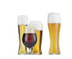 Spiegelau & Nachtmann Bicchieri della Serie Beer Classics, trasparente, Set da 4