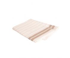 Vaitkute 216015 - Set di due asciugapiatti Fischgrat in misto lino, 50% lino e 50% cotone, lavabile a 60º, 47 x 70 cm, colore: naturale