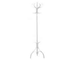 Premier Housewares 2402364 Appendiabiti da Pavimento, Bianco