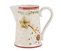 Villeroy & Boch Winter Bakery Delight Bicchiere 500 ml, Porcellana, Rosso, 18.5 x 18.5 x 14.5 cm