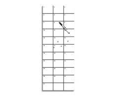 Eurographics mia Mese MBDT6198 Memo Magnetica e Bacheca con Planner mensili 30 x 80 cm in vetro bianco