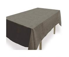 Tovaglia antimacchia rettangolare 140 x 240 cm SNAKE tortora