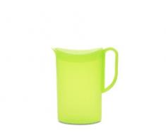 franken - Caraffa per succo di frutta con coperchio, 1,5 l, colore: Trasparente verde