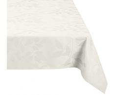 Linder 0542 /20/10013/814 - Tovaglia rettangolare in Jacquard, modello Cancun, 160 x 290 cm, colore sabbia