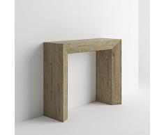 Mobilifiver Giuditta Consolle Ingresso, Legno, Quercia, 90x30x75 cm
