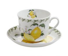 Maxwell & Williams PB8108 - Tazza per la colazione Orchard Fruits con limoni, in confezione regalo