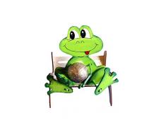 Petra Set per S bastel News a frh8313gb bricolage, rana di peluche con panchina da giardino, legno