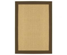 ABC Tappeto Sisal Premium Beige/Marrone 160 x 230 cm