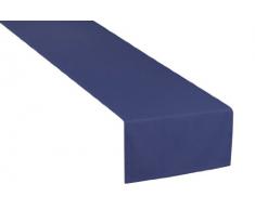 Tom Tailor, Tovaglia runner, Blu (Blau), 50 x 150 cm
