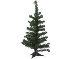 Brauns Heitmann, Albero di Natale con catena luminosa a LED da 20 luci, ca. 60 cm, Verde (Grün)