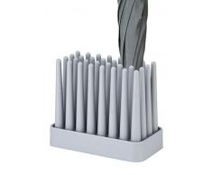 Prato rfus-jtgn Portaombrelli ABS, cemento, come zavorrare all interno, grigio, 22 x 12 x 19 cm