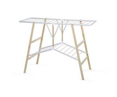 Foppapedretti 9900424188 Ciak Stendibiancheria Pieghevole, Colore Naturale