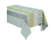 Il jacquard Francais Tovaglia 22377 Piazzetta cotone: Celadon 175 x 175 cm