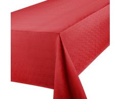 Bedding Online - Tovaglia, runner e tovaglioli effetto lino collezione Signature Tovaglie 52 x 70 Rectangular Tablecloth 132cm x 178cm 4-6 Seater Table rosso