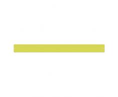 first4magnets rettangolare grande lavagna magnetica Striscia/C/W 12 magneti – Lime (700 x 60 mm), Argento