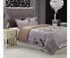 Superior - Set copripiumino Giardino 229 x 234 cm, a 300 fili