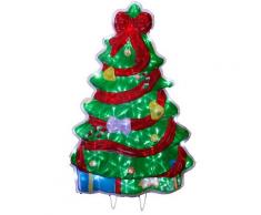 STAR 810 – 04 40 Luci Silhouette Albero di Natale LED bianco freddo