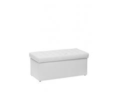 Links - Toy pouff con cassettone versione grande 90x45x45 bianco silvia 01