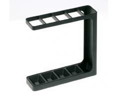 Yamazaki Umbrella Stand Portaombrelli, Acciaio, Nero, 24x7x27 cm