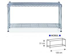 Alba mobi2l Scaffale per ufficio metallo metallico 370 x 95 x 1235 cm