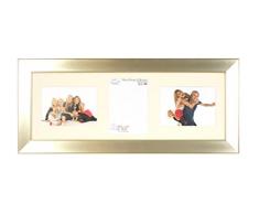 Inov 8 PFES-MONACO-DA1 tradizionali foto e cornici britannici, 20 x 30 cm, doppia visiera 2x 10 x 15 cm, mosaico nero...