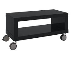 alpisedia Vence Mobile TV MDF nero 79,5 x 39,5 x 39,30 cm