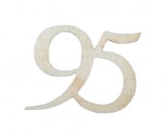 Petra S bastel News a gez1995 strame decorazione, 40 x compleanno numero, 19 mm