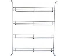 Volpe 24er portaspezie vuoto in argento inclinata, 1er Pack