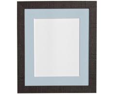 PER POSTA profondità CORNICI 50,8 x 40,6 centimetri Grain Photo Frame con Passe-Partout luce blu / grigio plastica e vetro al formato A3 Foto Testa di Moro